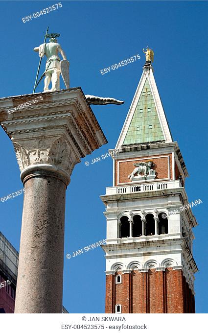 St Mark's Campanile, Venice, Italy