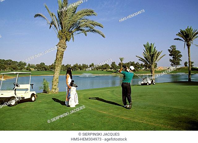 Morocco, Agadir, Golf du Soleil the Sun Gulf Course
