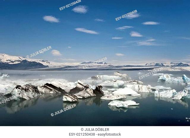Gletscherlagune Island