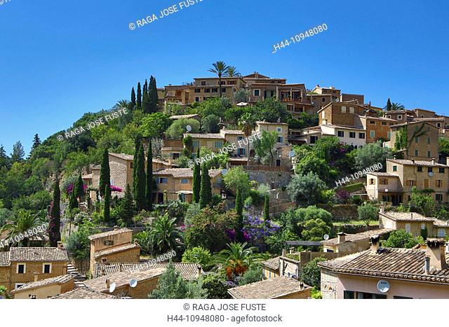 Deia, Mallorca, Balearics, architecture, city, colourful, green, island, landscape, Mediterranean, Spain, Europe, touristic, travel