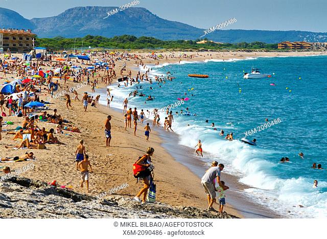 El Raco beach, Begur. Costa Brava, Gerona. Catalonia, Spain, Europe