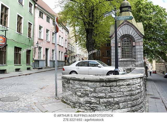 Architecture, Old Town, Tallinn, Estonia, Baltic States