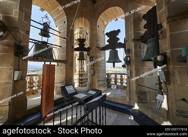 Interior of Bell Tower, Santo Domingo de la Calzada, La Rioja, Spain, Europe