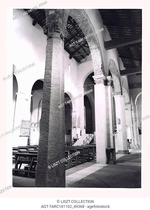 Lazio Viterbo Acquapendente S. Sepolcro, Cathedral, this is my Italy, the italian country of visual history, Exterior and interior views