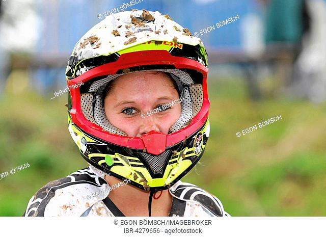Portrait, Sina Willmann, European Championship, , Quad 2015, Rudersberger Motocross, Rudersberg, Baden Württemberg, Germany