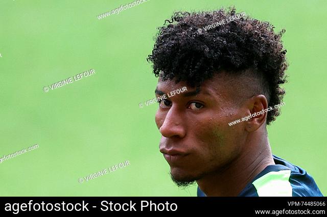 Union's Kevin Rodriguez pictured during a training session of Belgian soccer team Royale Union Saint Gilloise, on Wednesday 20 September 2023 in Brussels
