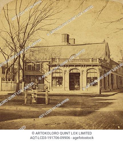 Old Witch House, Salem, Mass., Deloss Barnum (American, 1825 - 1873), about 1865, Albumen silver print