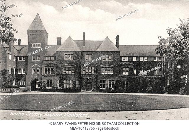 The Berkshire County Lunatic Asylum at Moulsford, near Wallingford. Later known as the Berkshire Mental Hospital, it was renamed Fairmile Hospital in 1948