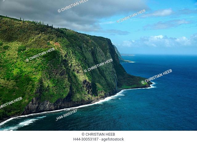 South Pacific, USA, Hawaii, Hawaiian, Big Island, Waipi?o Valley Lookout