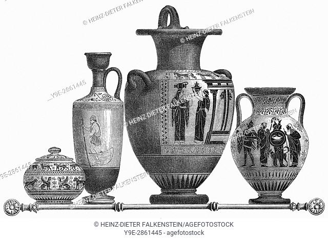 Vases from ancient Greece