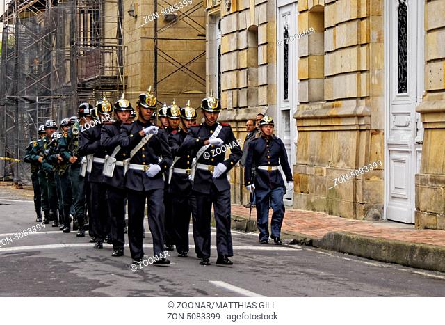 Presidential Guard, Bogotá, Colombia