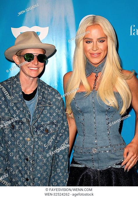 UNICEF Next Generation Masquerade Ball at Clifton's Republic in Los Angeles, California. Featuring: Nats Getty, Gigi Gorgeous Where: Los Angeles, California