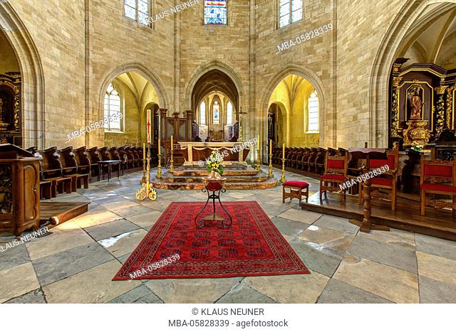 Cathédrale Saint-Sacerdos, Sarlat-la-Canéda, Perigord Noir, region Aquitaine, Département Dordogne, France