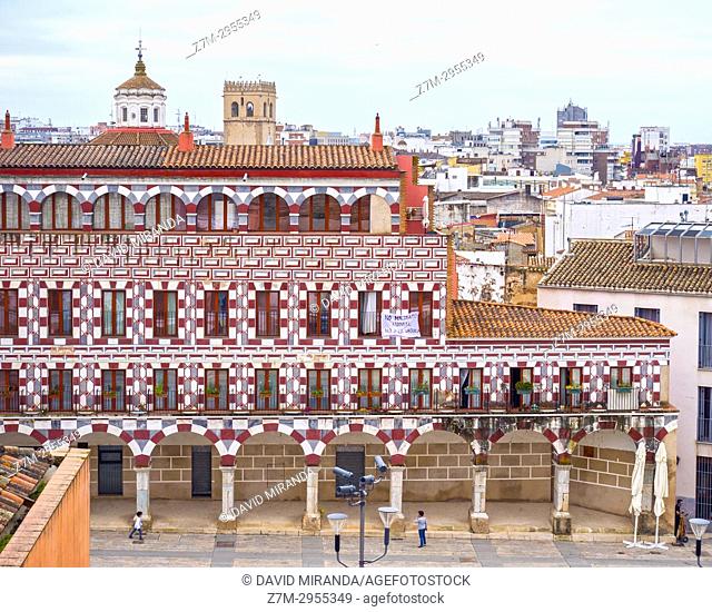 Plaza Alta. City of Badajoz. Extremadura. Spain