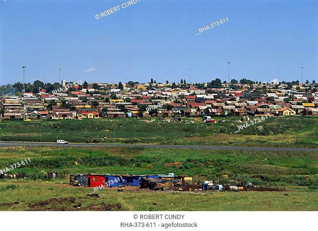 Shanty towns of Soweto, Johannesburg, South Africa, Africa