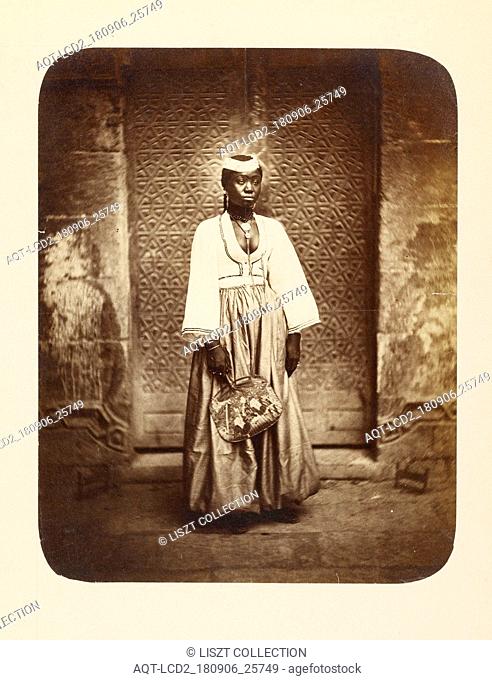 Négresse esclave, orientalist photography, Brignoli, Alexandre, 1870s