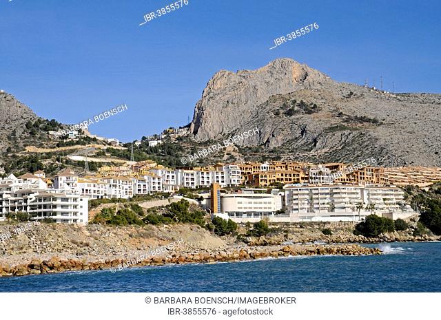 Residential development, Mascarat quarter, Altea, Costa Blanca, Province of Alicante, Spain