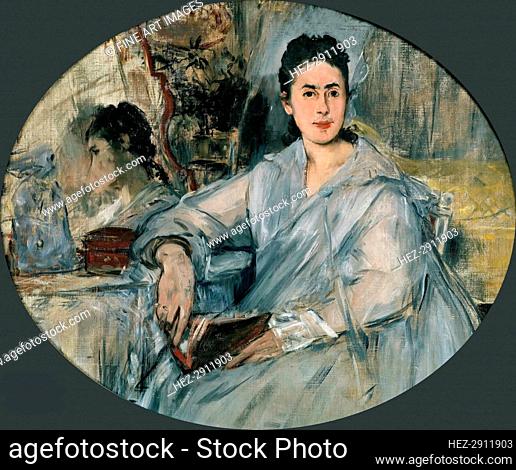 Marguerite de Conflans, c. 1876. Creator: Manet, Édouard (1832-1883)