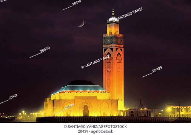 Hassan II Mosque. Casablanca. Morocco