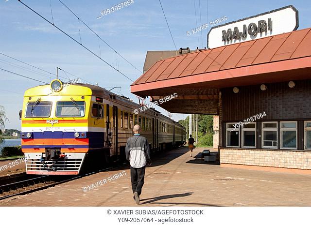 Railway Station, Majori, Jurmala, Latvia
