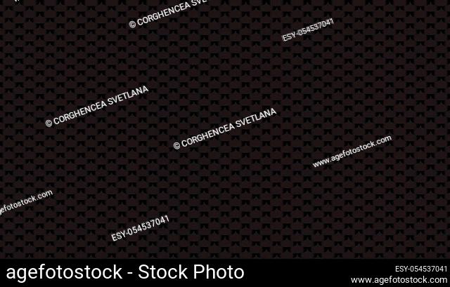 Brushed metal aluminum black, dark flake texture seamless virtual background for Zoom. Abstract design vector illustration