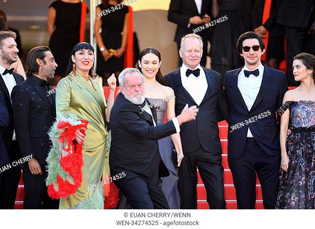 71st annual Cannes Film Festival - Closing Ceremony Featuring: Rossy de Palma, Adam Driver, Terry Gilliam, Olga Kurylenko, Jordi Molla