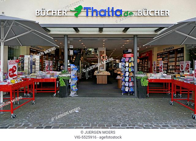 17.07.2016, Germany, Dorsten THALIA Bookstore with Signet . - Dorsten, Germany, 17/07/2016