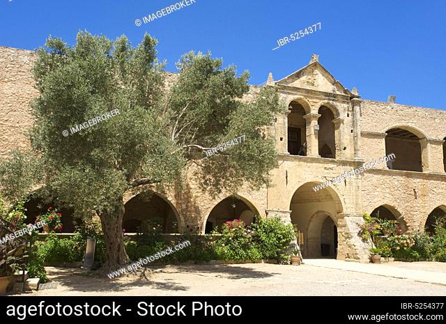 Moni Arkadi Monastery, Crete, Greece, Europe