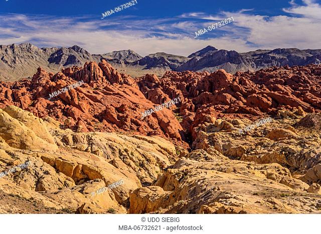 The USA, Nevada, Clark County, Overton, Valley of Fire State Park, Fire canyon