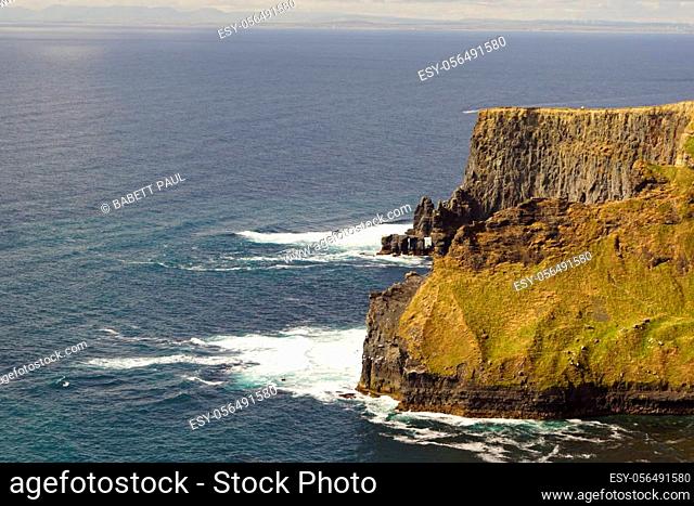 The Cliffs of Moher are the best known cliffs in Ireland. They are located on the southwest coast of Ireland's main island in County Clare near the villages...