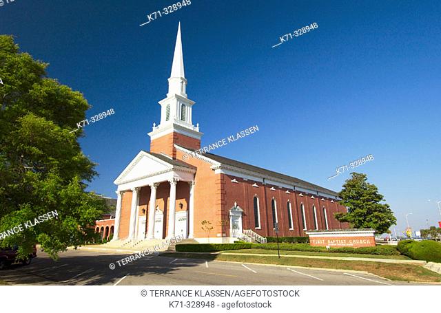 First Baptist Church in Gulfport Mississippi, USA