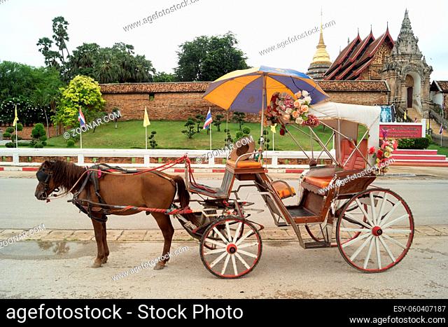 Visit to the Luang Temple in Lampang