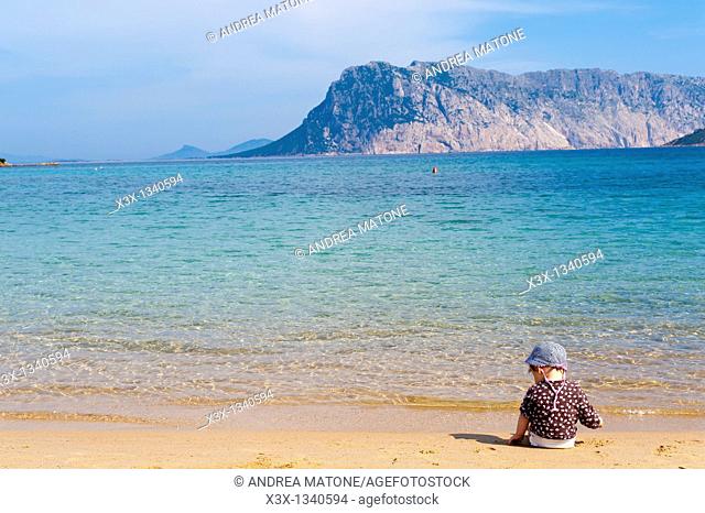 Beach, Baia Salinedda, San Teodoro, Sardinia, Italy