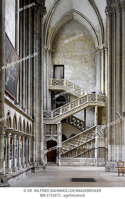 Rouen Cathedral, Notre Dame de l'Assomption, Rouen, Département Seine-Maritime, Upper Normandy, France