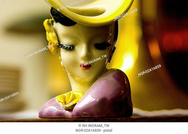 A ceramic figurine