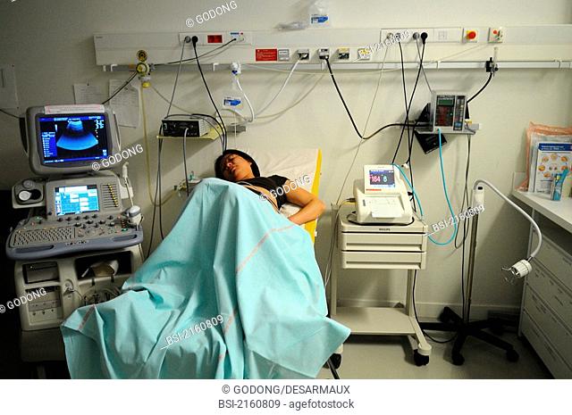 Photo essay from hospital. Maternity. Pre-labor ward