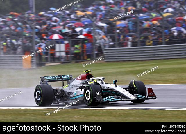 #44 Lewis Hamilton (GBR, Mercedes-AMG Petronas F1 Team), F1 Grand Prix of Great Britain at Silverstone Circuit on July 2, 2022 in Silverstone, United Kingdom