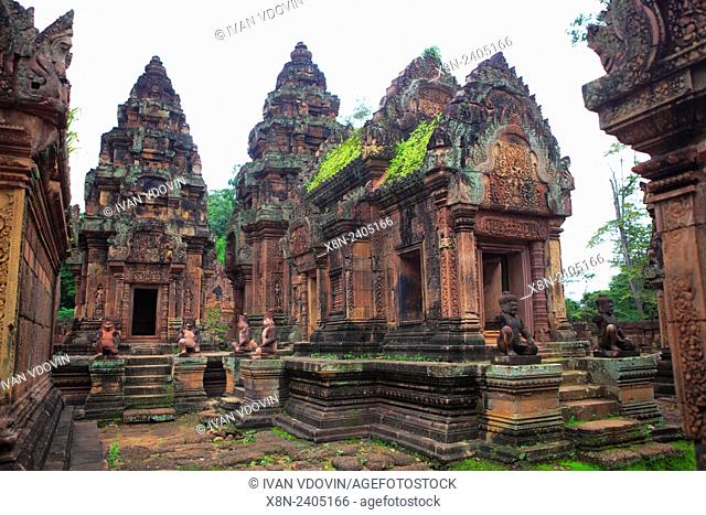 Banteay Srei temple (967), Angkor, Cambodia