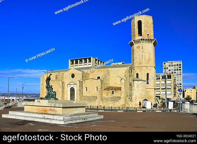 Eglise Saint Laurent, Marseille, Provence-Alpes-Cote d'Azur, France