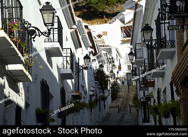 White village Mijas, Costa del Sol Malaga province, Andalusia, Spain