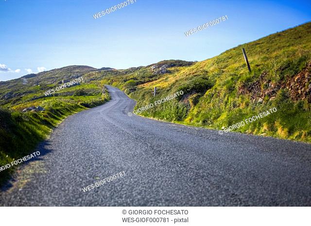 Ireland, road in Connemara