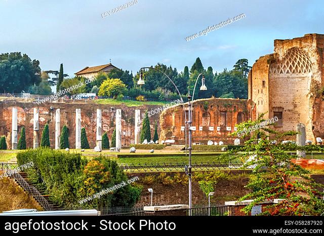 The Temple of Venus and Roma is thought to have been the largest temple in Ancient Rome, Italy