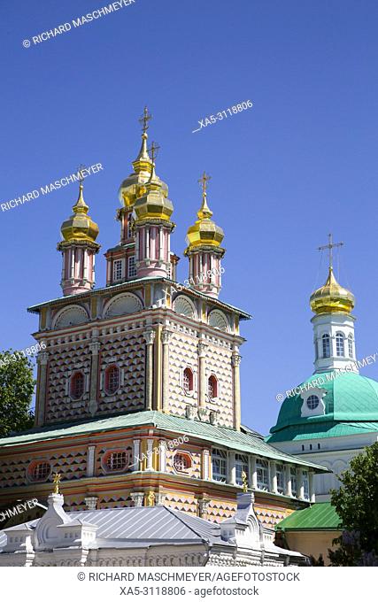 St John the Baptist Church, The Holy Trinity Saint Serguis Lavra, UNESCO World Heritage Site, Sergiev Posad, Golden Ring, Russia