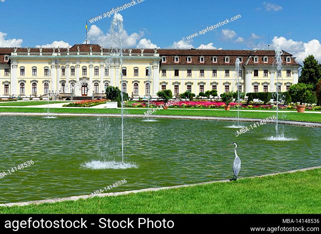 residential palace ludwigsburg, baden-wuerttemberg, germany
