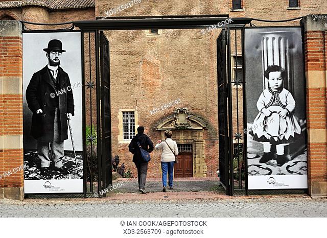 Toulouse-Lautrec Museum, Albi, Tarn Department, Midi-Pyrenees, France