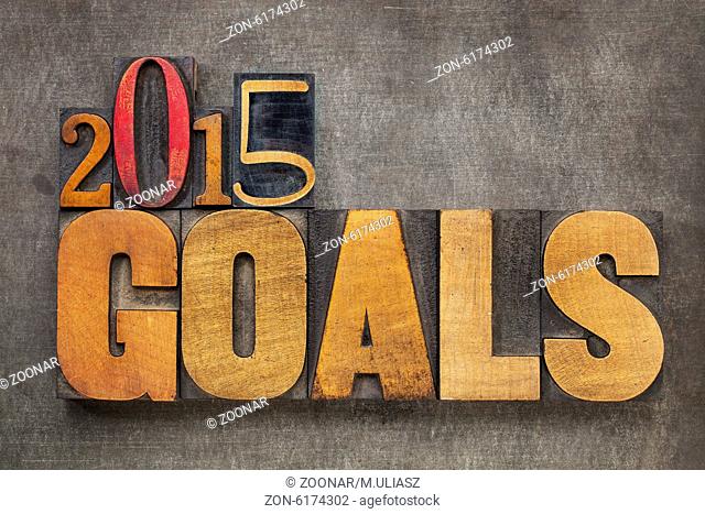 2015 goals in wood type