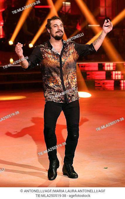 Dani Osvaldo during the Talent Show Rai1 Ballando con le Stelle. Rome, Italy 24-05-2019