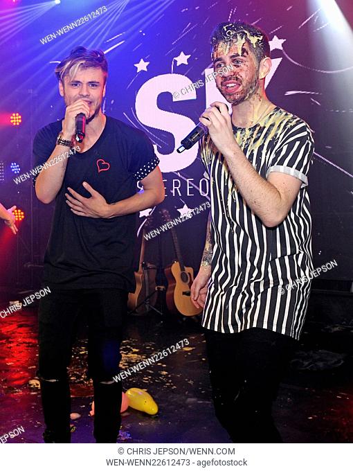 X Factor's Stereo Kicks perform live at G-A-Y to promote their new single 'Love Me So' and were watched by fellow X Factor friend Fleur East