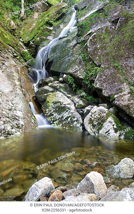 Kinsman Notch - Tributary of Lost River in Woodstock, New Hampshire USA during the summer months