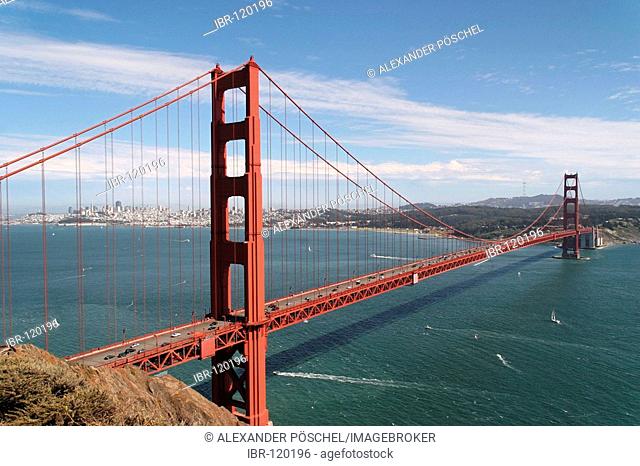 Golden Gate Bridge, San Francisco, California, North America, USA